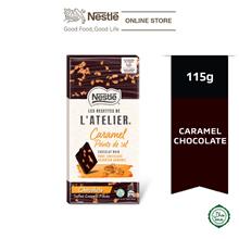 Nestle Les Recettes de lAtelier Salted Caramel Chocolate 115g)