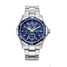 ARMITRON 20-4677BLSV Men's TIDE TACHYMETER Multifunction Bracelet Blue