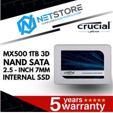 CRUCIAL MX500 1TB 3D NAND SATA 2.5-INCH 7MM INTERNAL SSD
