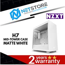 NZXT H7 MID-TOWER CASE &amp; MATTE WHITE - CM-H71BW-01