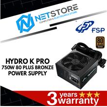 FSP HYDRO K PRO 750W 80 PLUS BRONZE POWER SUPPLY - HD2-750