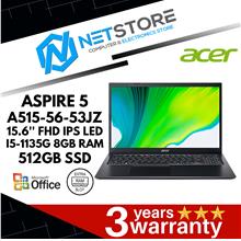 ACER ASPIRE 5 A515-56-53JZ 15.6'' FHD IPS I5-1135G 8GB RAM 512GB SSD