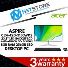 ACER ASPIRE C24-420-3150W11S 23.8&quot; LED-BACKLIT LCD 8GB RAM 256GB SSD