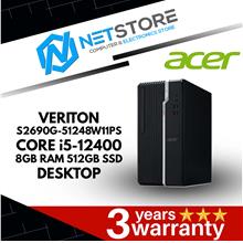 ACER VERITON S2690G-51248W11PS CORE i5-12400 8GB RAM 512GB SSD
