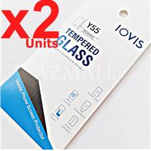 2PCS LOVIS 2.5D Tempered Glass Screen Protector for vivo Y55s (5.2")