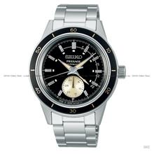 SEIKO SSA449J1 PRESAGE Style 60's Automatic Date SS Bracelet Black