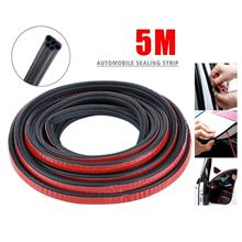 5METER Double-Layer B Type Car Seal Strip Universal Auto Door and Trunk Thicke