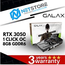 GALAX GEFROCE RTX 3050 1 CLICK OC 8GB GDDR6 GRAPHICS CARD