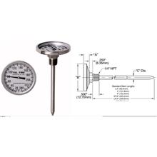 Tel-Tru Bi-Metal Thermometer ( GT225 )