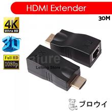 2 x 4K 1080P HDMI Extender RJ45 Cat 5e/6 Network Ethernet Adapter