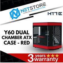 HYTE Y60 DUAL CHAMBER ATX CASE - RED - CS-HYTE-Y60-BR