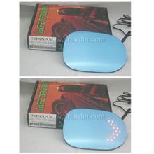 Nissan Grand Livina 07-13 Blue Side Mirror w LED Signal