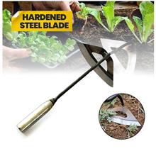 All steel Hardened Hollow Hoe Handheld Weeding Rake Farms Vegetables