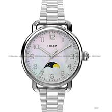 TIMEX TW2U98300 (W) Standard 34mm Moon Phase SS Bracelet MOP