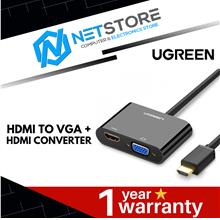 UGREEN HDMI TO VGA + HDMI CONVERTER UG-CM101-40744