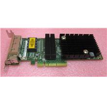 Sun Quad Gigabit Ethernet PCI-e Card Bracket SUN P/N 501-7