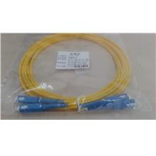 2M Optical Fiber Cable 2xSM G652D 6892M Patch Cord Jumper Yellow