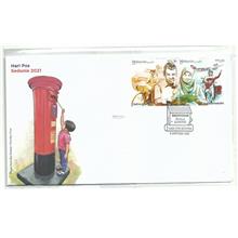 MFDC-20211009 MALAYSIA 2021 WORLD POST DAY FIRST DAY COVER