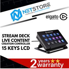 ELGATO STREAM DECK LIVE CONTENT CREATION CONTROLLER 15 KEYS LCD