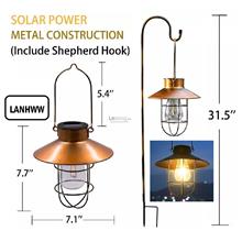 👉 READY STOCK 👉🇲🇾 Hanging Solar Led Light Lantern Shepherd Hook