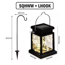 👉 READY STOCK 👉🇲🇾 Garden Solar Retro Lantern Light Outdoor Hanging