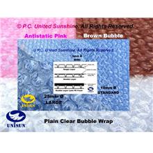 United Sunshine's LIST OF BUBBLE WRAP BAGS & SHEETS Plastic Packaging