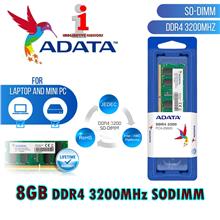 ADATA 8GB DDR4-3200 1.2V 260-Pin SODIMM RAM (Single Stick)