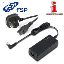 FSP 19V 3.42A 65W Power Adapter with Fused UK 3-Pin AC Plug