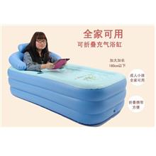 Genuine Intime Thick Plastic Bath Tub Adult Jacuzzi Warm Bed Portable