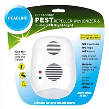 NHP Pests Repeller 3 in 1 + Ionizer + Bed Light ( Retails )