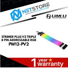 LIAN LI STRIMER PLUS V2 TRIPLE 8 PIN ADDRESSABLE RGB - PW12-PV2