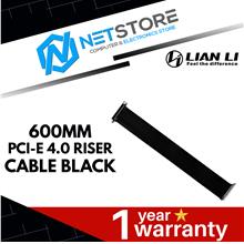 LIAN LI 600MM PCI-E 4.0 RISER CABLE BLACK - PW-PCI-4-60X