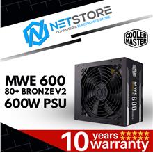 COOLER MASTER MWE 600 80+ BRONZE V2 600W POWER SUPPLY