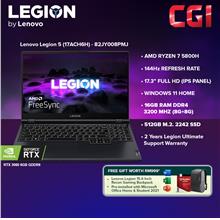 Lenovo 17.3&quot; Gaming Laptop Legion 5 R7 16GB|512GB|W11H|MOHS-82JY008PMJ