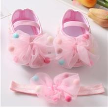 Pink Shoes + Headband