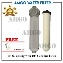 AMGO ROC Housing Ceramic Housing With 10" Standard Ceramic Filter