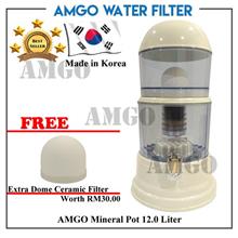 [FREE Dome Ceramic][KOREA] AMGO Mineral Pot Water Dispenser 12 Litre