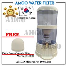 [FREE Dome Ceramic][KOREA] AMGO Mineral Pot Water Dispenser 19 Litre