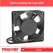 120mm Sleeve Bearing Case Cooling Fan 220-240V AC 2-Wire