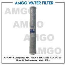 AMGO USA Imported MATRIKX CTO Matrix KX CTO 20" Filter 6X Performance 