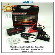 AMGO Car Jump Start Powerbank Emergency mobile power supply [50800mAH]