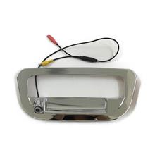 Built-in rear view camera tailgate cover