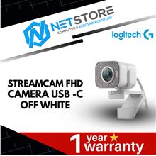 LOGITECH STREAMCAM FHD CAMERA USB -C OFF WHITE - 960-001299