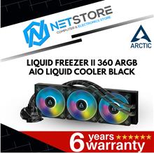 ARCTIC LIQUID FREEZER II 360 ARGB AIO LIQUID COOLER BLACK