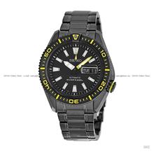 SEIKO SRP499K1 Men's Diver Day Date Automatic SS Bracelet Black