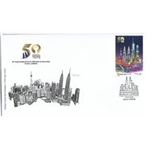 MFDC-20220707	MALAYSIA 2022 50TH ANNIV OF THE DECLARATION OF KL FDC