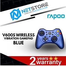 RAPOO V600S WIRELESS VIBRATION GAMEPAD - BLUE - RP-V600S-BL