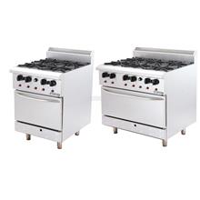 Kitchen Equipment Deluxe Range Oven With Open Burner DRO 4-17 6-17  ZZ