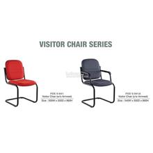Visitor Chair With/Without ArmRest Fabric/PVC/PU Black ZZ