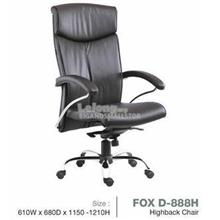 Presidential Director HighBack Chair D888H Fabric/Half/Full Leather ZZ